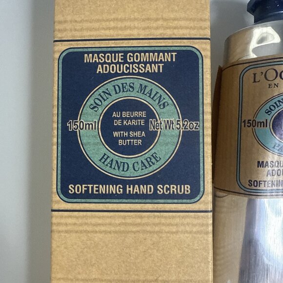 L’Occitane Softening Hand Scrub 5.2oz - Picture 2 of 3
